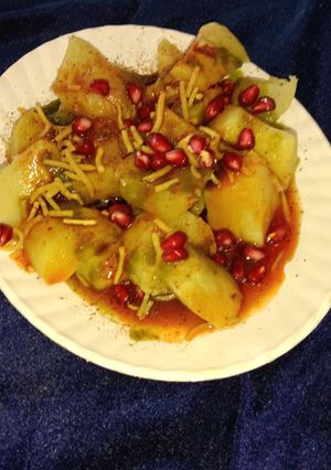 A picture of Sweet Potato Chaat.