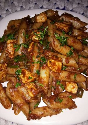 A picture of Paneer Pasta.