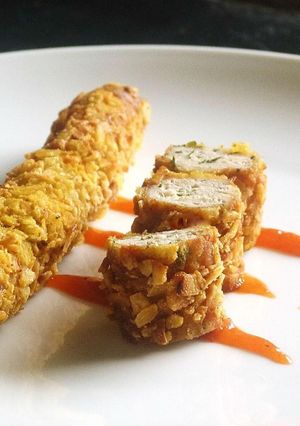 Fried Crispy Chicken Rolls রেসিপির প্রধান ছবি