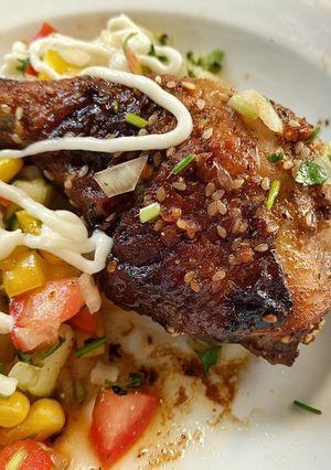 Hình của món Fresh Apple Salsa Fresca.