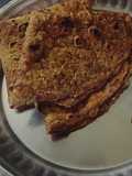 Beetroot aloo paratha
