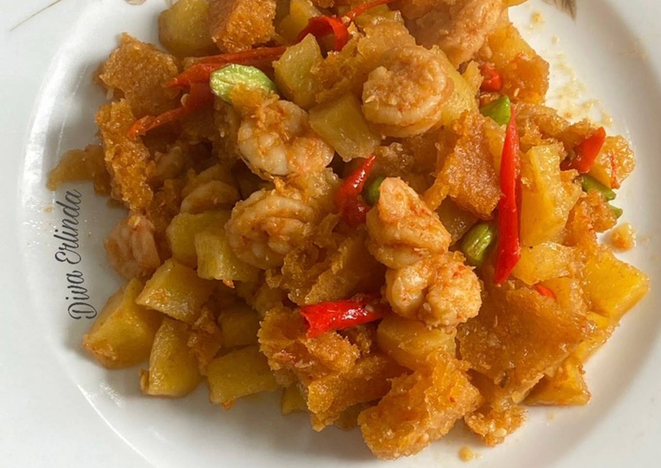 Sambal Goreng Kentang Krecek Udang Pete