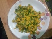 A picture of chana dal coriander