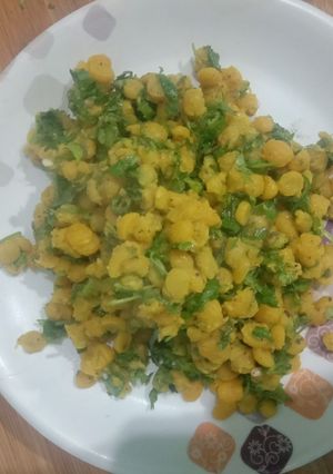 A picture of Chana dal (light spicy).