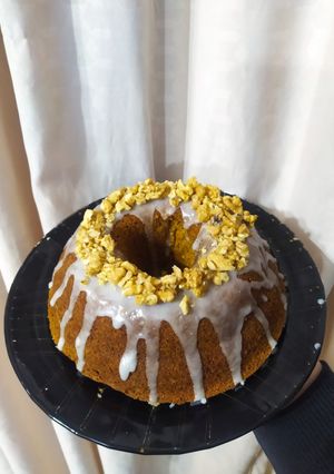 Una foto de Carrot cake