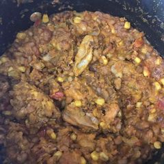 A picture of Beans and Corn.