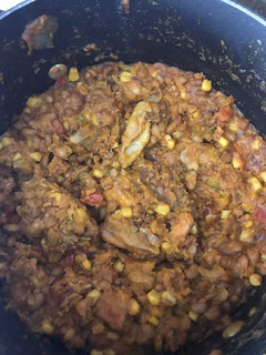 A picture of Beans and Corn.