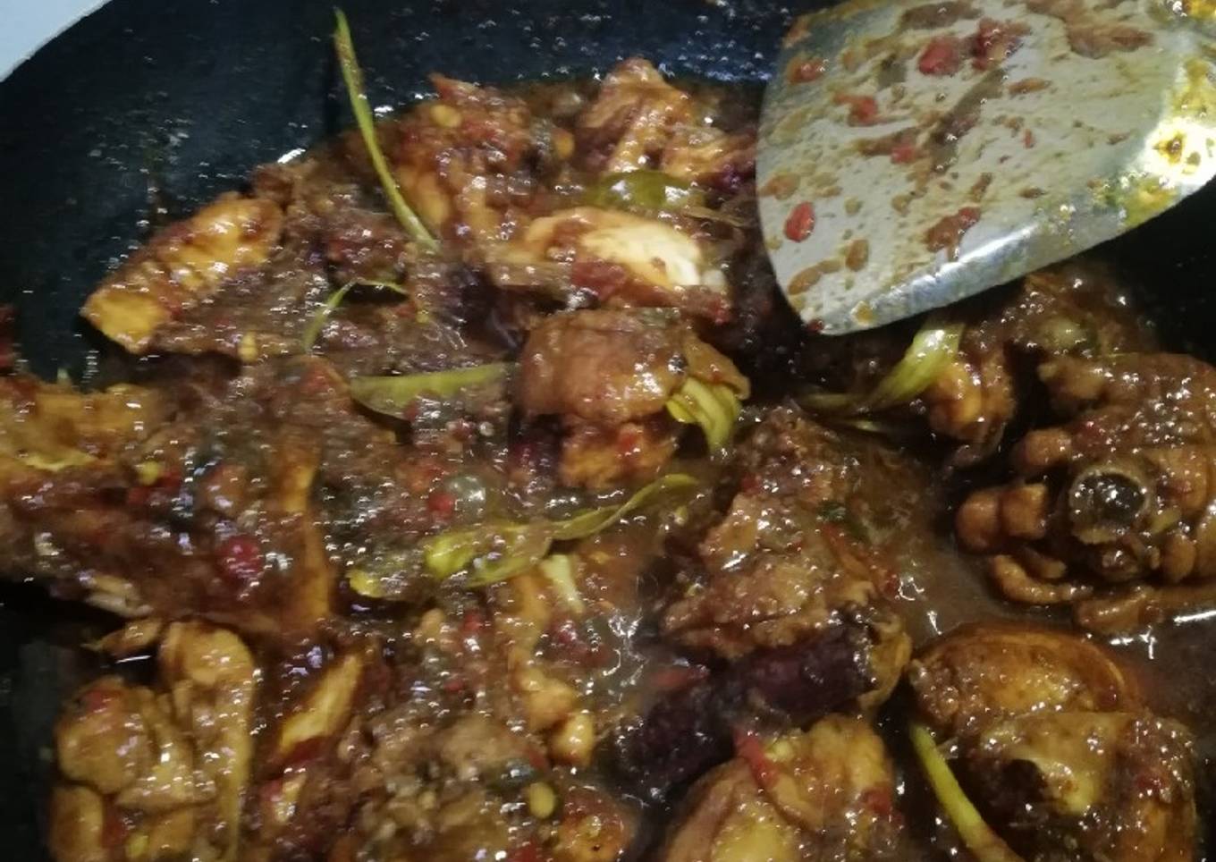 Ayam rica-rica kecap