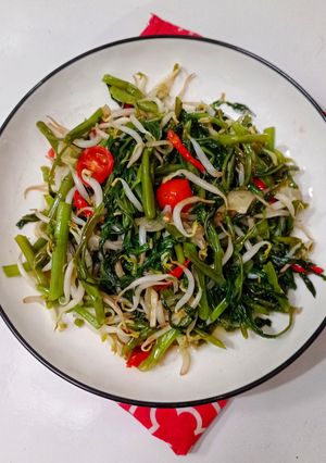 Foto resep Cah Kangkung Tauge