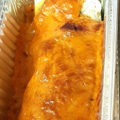 My Sweet Chilli Chicken & Mushroom Enchilada. 😀 A picture of My Sweet Chilli Chicken & Mushroom Enchilada. 😀.