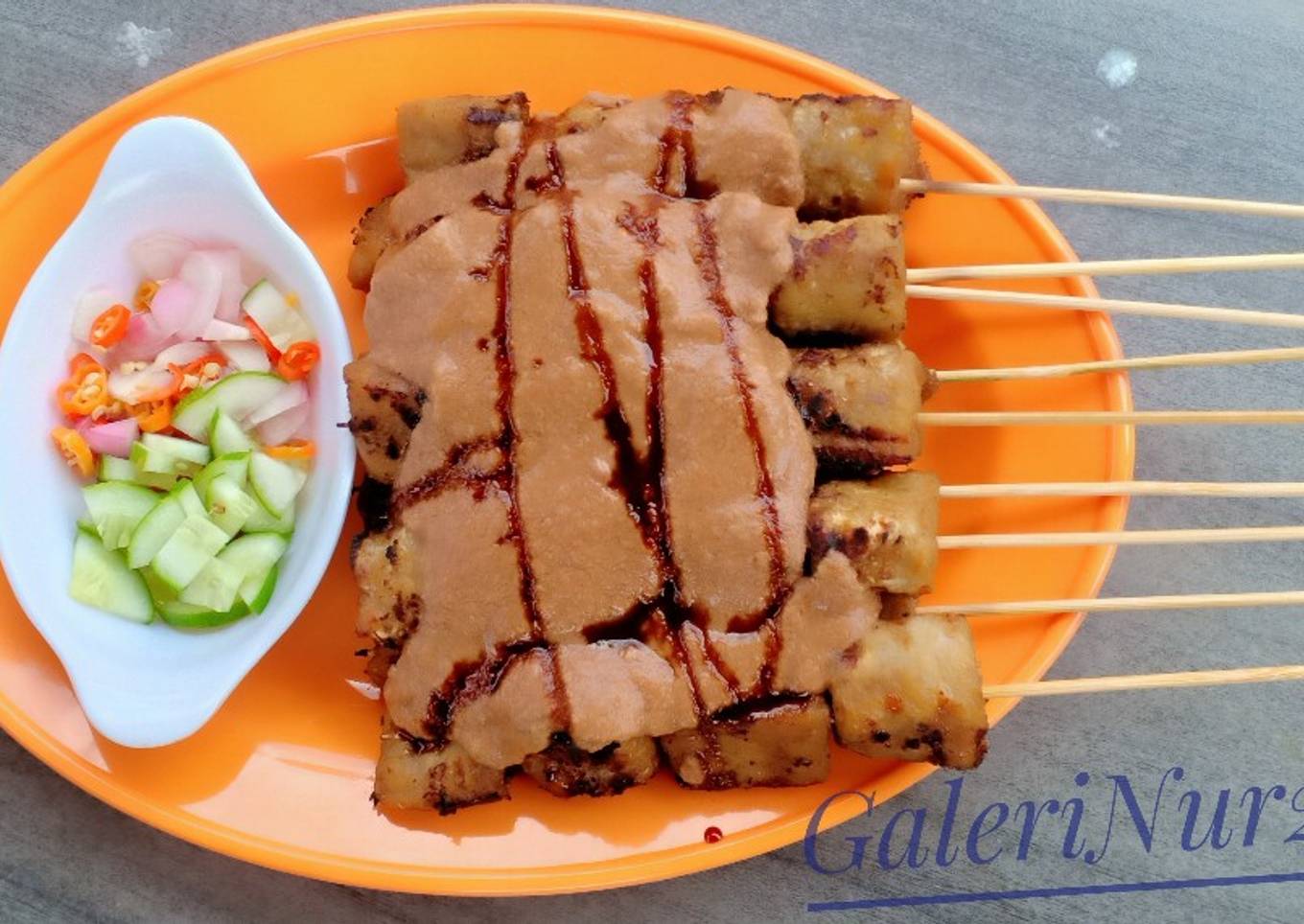 Sate Kere (Tempe Gembus) khas Solo