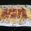 Aperitivos de pan de molde con volovanes