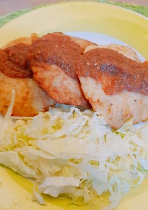 Una foto de Salsa dulce para tortas de papa