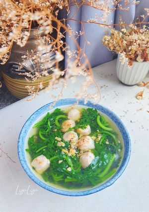 Hình của món 🔸️CANH TẦN Ô NẤU MỰC VIÊN.