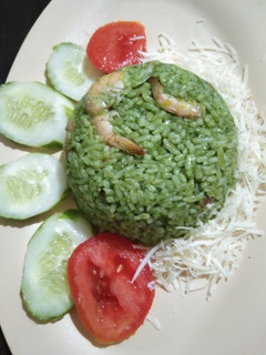 Foto resep Green Fried Rice