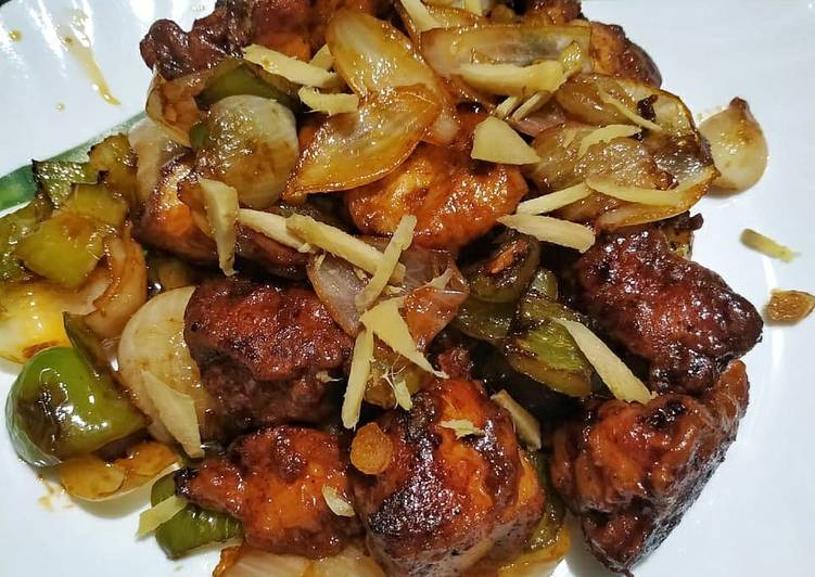 Simple Way to Prepare Any-night-of-the-week Chilli chicken dry