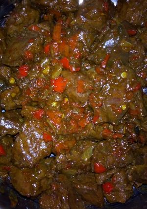 A picture of Liver sauce.