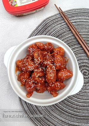 Foto resep Korean Chicken Popcorn