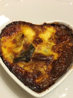Una foto de Tortilla corazón al horno