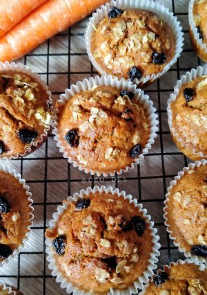 Foto resep Carrot Raisin Muffin