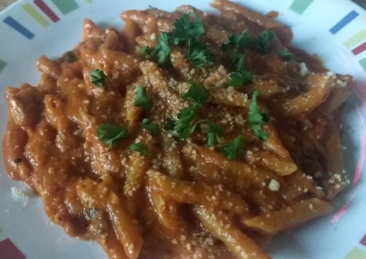 Recipe of Any-night-of-the-week Penne with vodka sauce instant pot