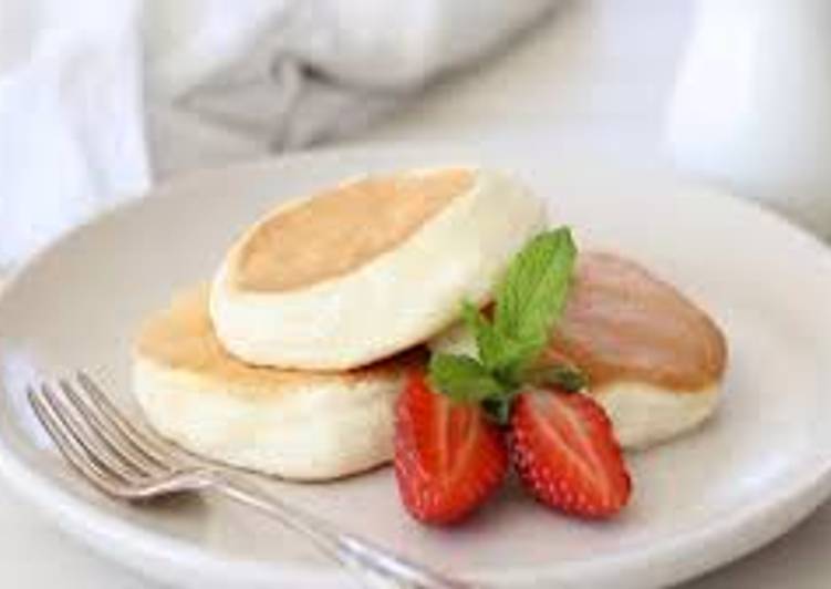 Resep RESEP KAKAK : CARA MEMBUAT JAPANESE SOUFFLE PANCAKE Anti Gagal