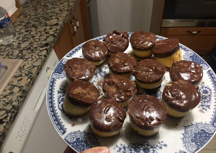 Vasitos de tarta de la abuela