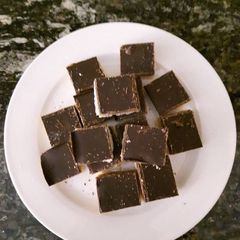 A picture of Sea Salt Caramel Shortbread Squares.