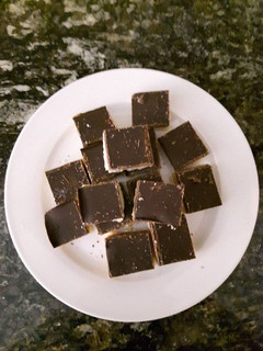 A picture of Sea Salt Caramel Shortbread Squares.