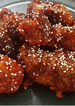 Foto resep Yangnyeom Tongdak ala korea (ayam korea)
