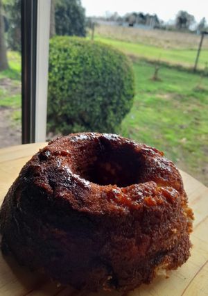 Una foto de Budín de banana