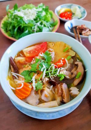 Hình của món Bún chay.
