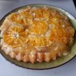 Torta invertida de naranja