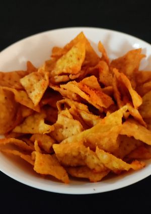 A picture of Peri peri Nachos.