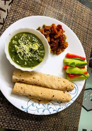 पालक पनीर (palak paneer recipe in Hindi) रेसिपी मुख्य फोटो