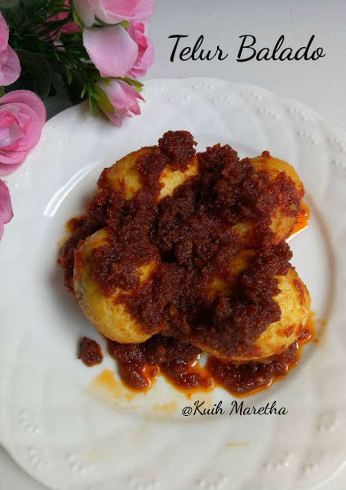 Foto resep Telor Balado Enak dan simple di buat