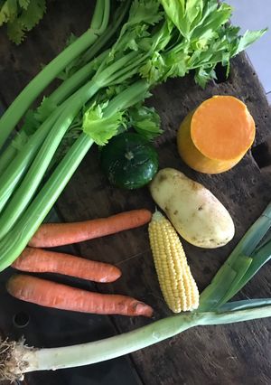 Una foto de Sopa de Verduras