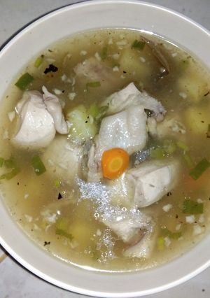 Foto resep Sop ayam ala pak min klaten