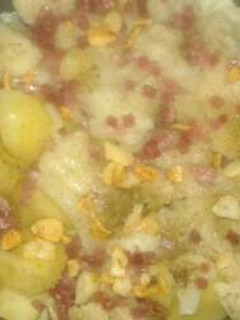 Una foto de Coliflor