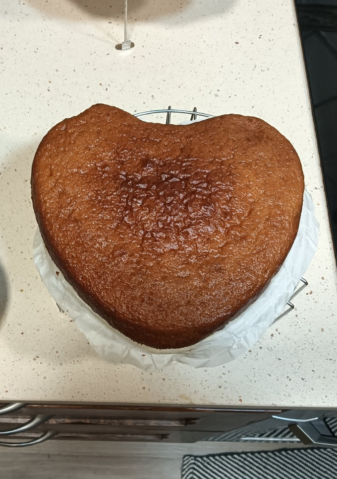 Una foto de Bizcocho de dulce de leche