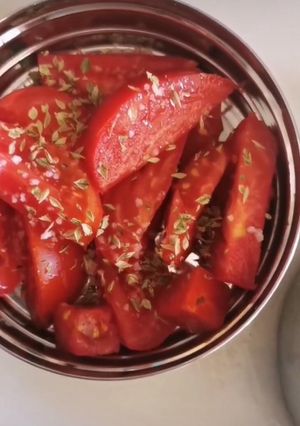 Foto de Salada de tomate simples