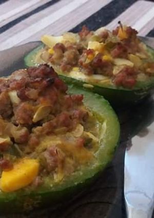 Una foto de Zapallitos rellenos súper sanos y ricos