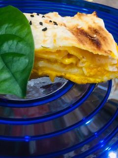 عکسی از دستور بورک کدو حلوایی