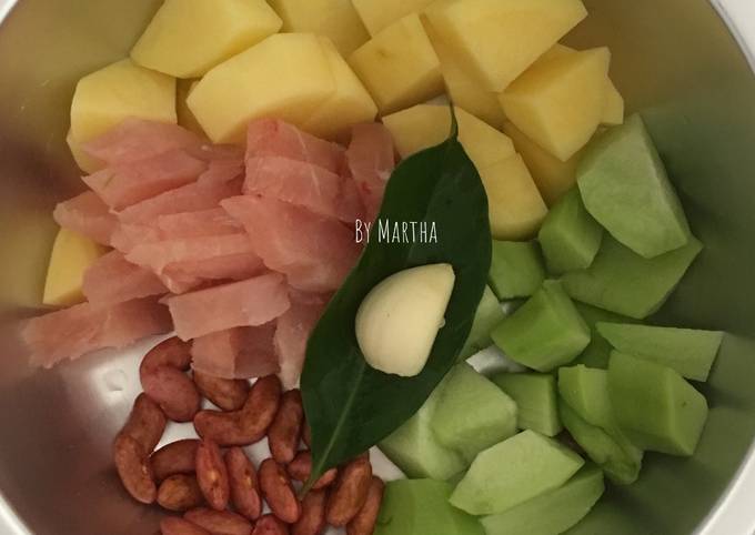 Cara membuat Mpasi 7m Labu Siam & Kacang Merah Cara membuat Mpasi 7m Labu Siam & Kacang Merah