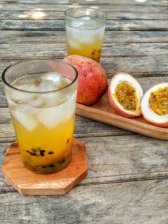 Foto resep Es Markisa (Passion Fruit)