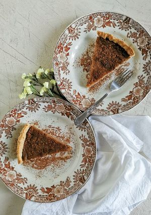 Foto de Tarte de nata vegana