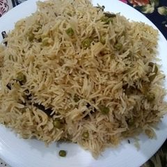 Matar pulao, A picture of Matar pulao,.