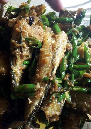 Foto resep Sambal ikan gabus cabe ijo iris