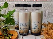Gambar cendol bunga telang