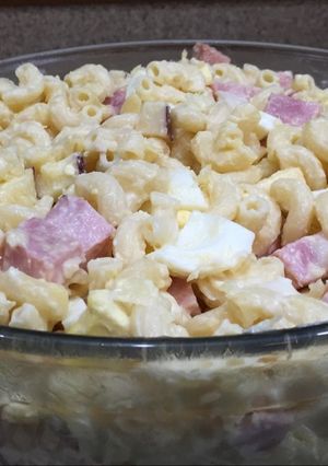 Una foto de Ensalada de macarrones